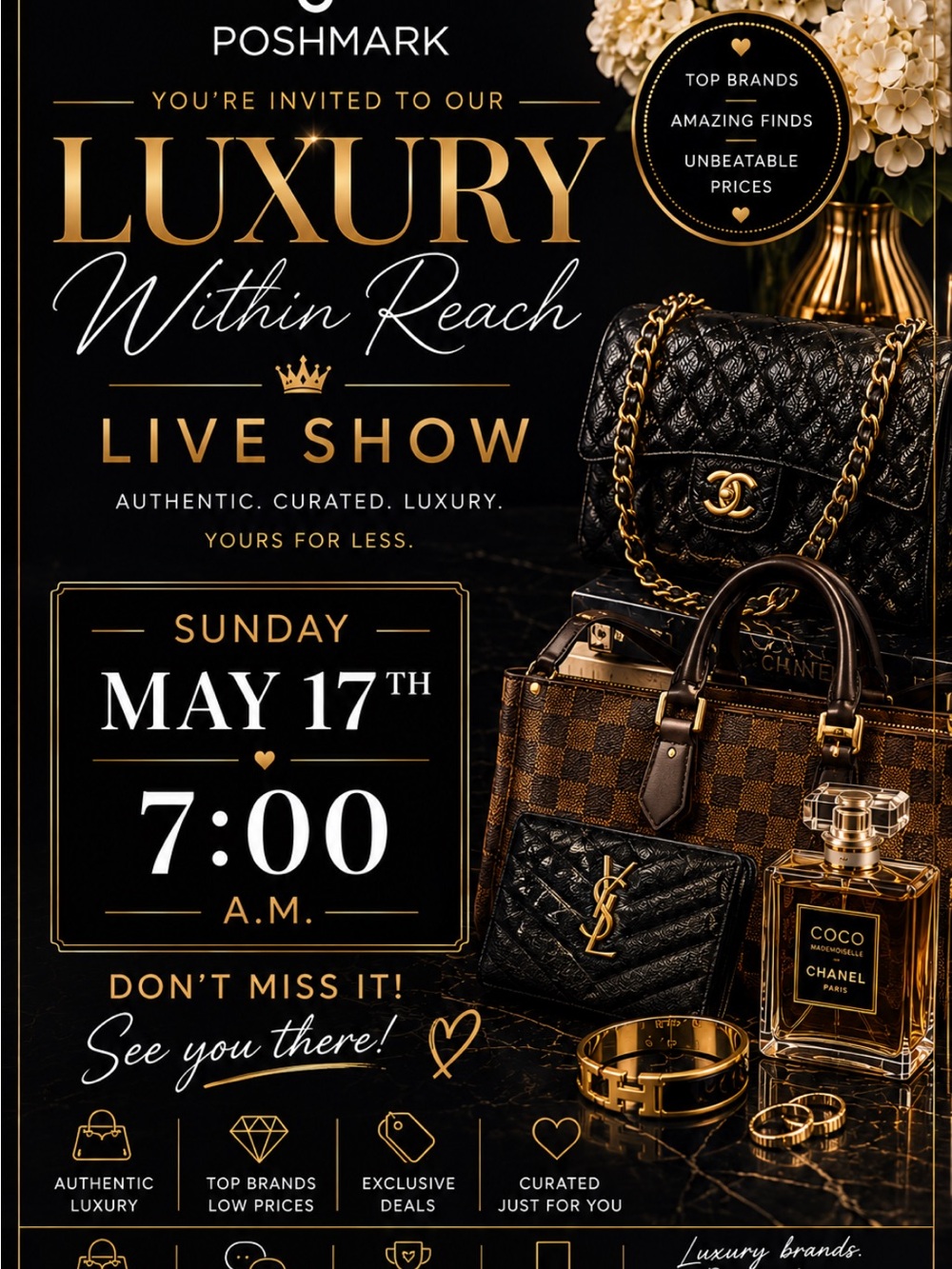 🍾LIVE SHOW🍾. Luxury Show: Bags & Accessories